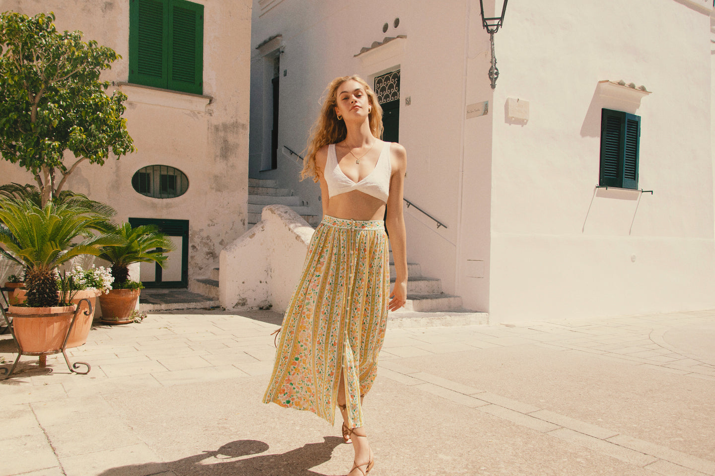 Odessa Skirt - Sunshine