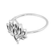 Load image into Gallery viewer, R578 - White Lotus Ring
