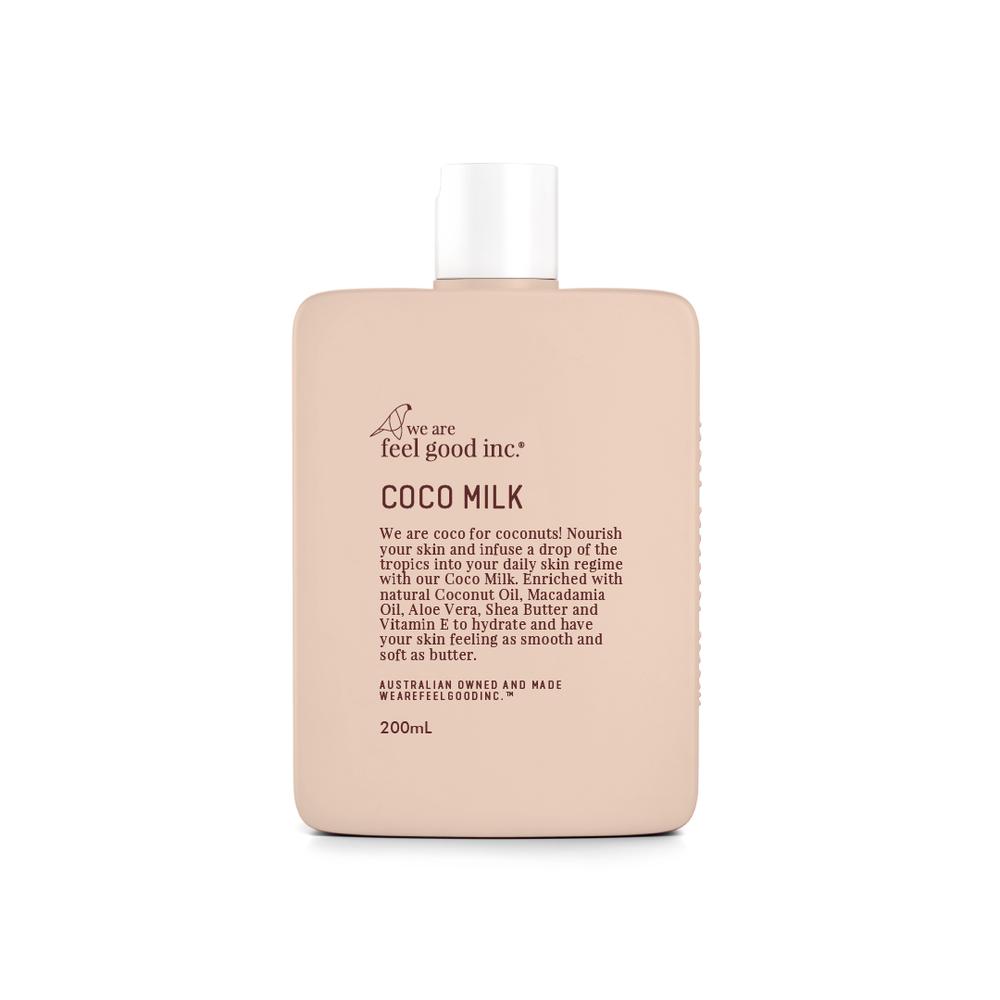 Coco milk moisturiser bottle