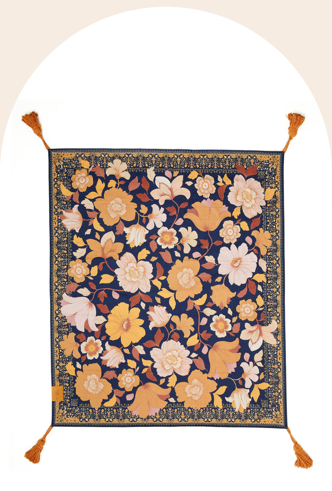 Nightshade floral picnic rug